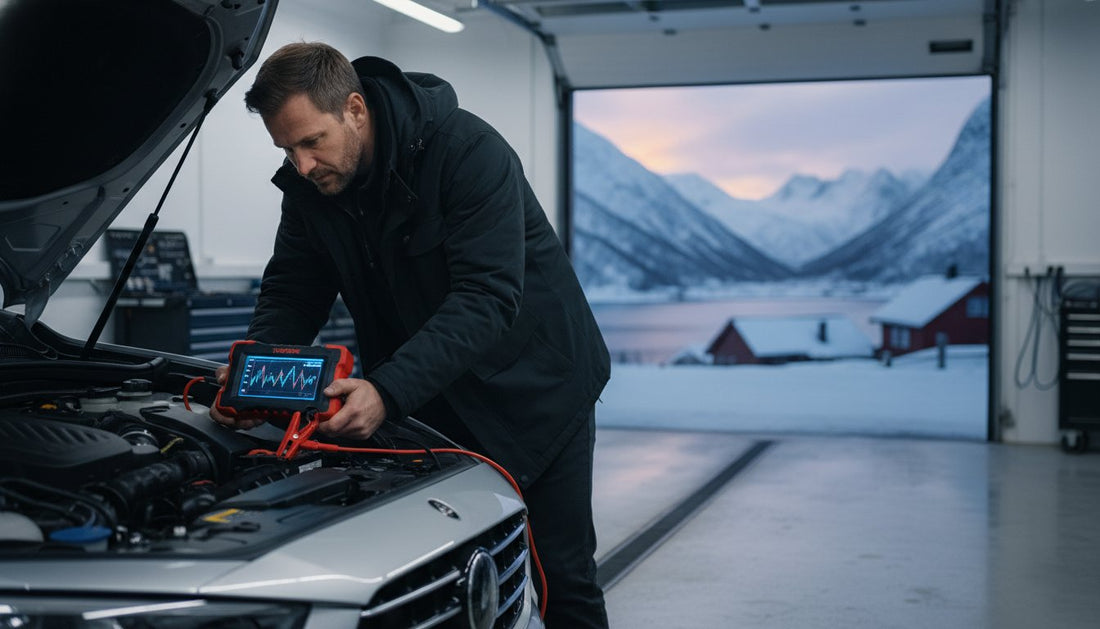 Bilbatteri spenning tabell: Den komplette guiden for 2026