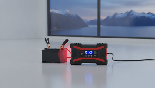 Batterilader med rekondisjonering: Slik gjenoppliver du et dødt bilbatteri