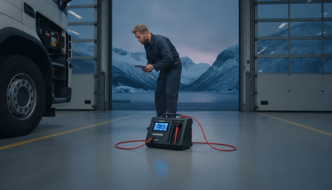 Batterilader for lastebil 24V: En komplett guide for profesjonelle i 2026
