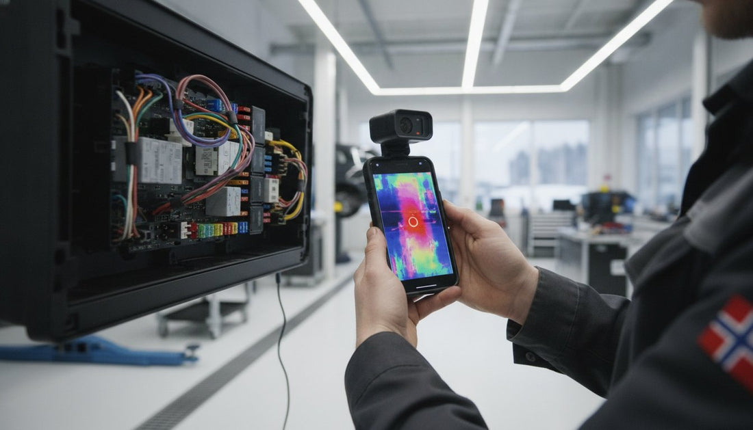 Termokamera for å finne kortslutning: En komplett guide for 2026