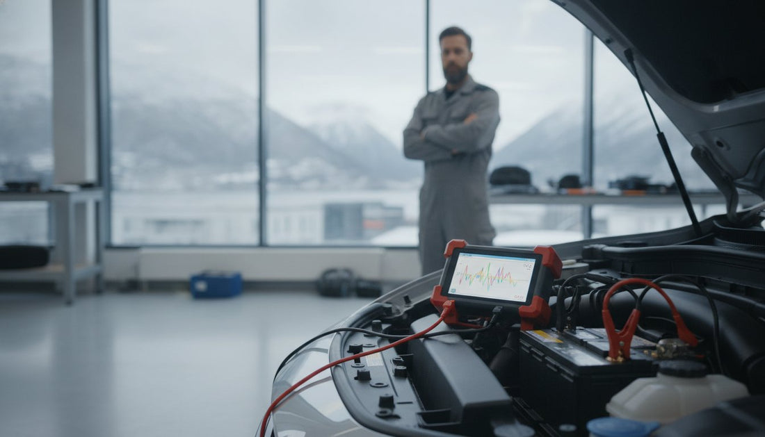 Testing av start-stopp batteri og mild hybrid: En komplett guide (2026)