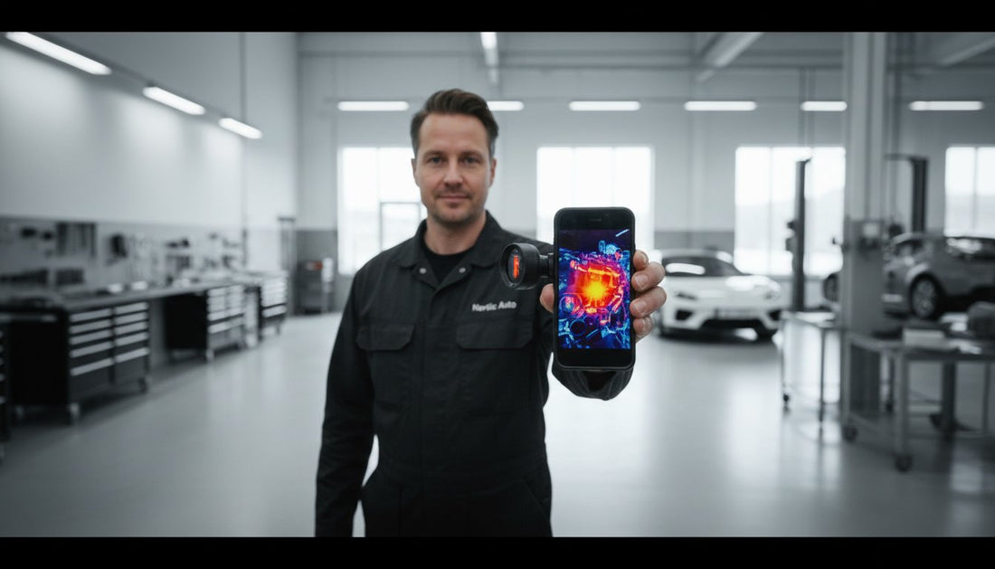 Termokamera for mobiltelefon: Komplett guide for verksted og hobby i 2026