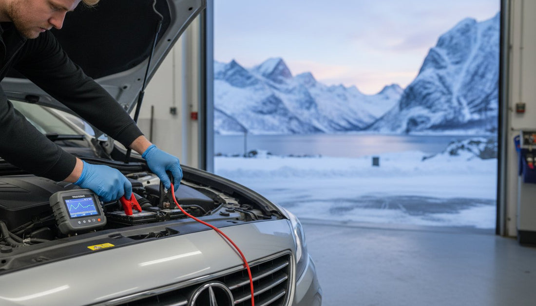 Batteritester 6V og 12V: Komplett guide til feilsøking og vedlikehold (2026)