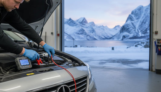 Batteritester 6V og 12V: Komplett guide til feilsøking og vedlikehold (2026)