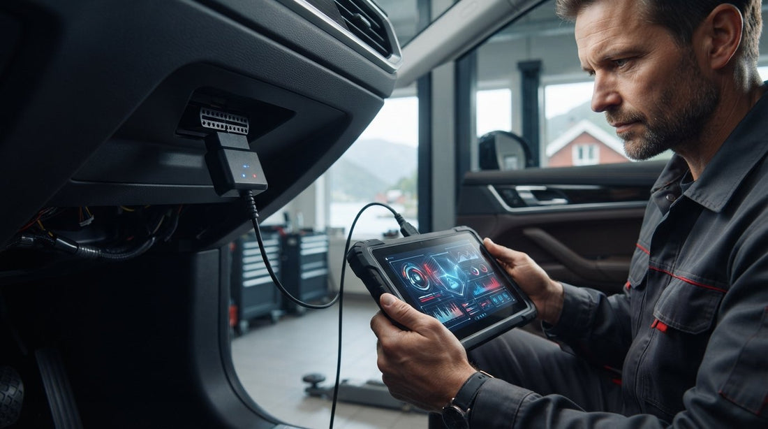 Lese pinkode fra bil med verktøy: Prisnivåer og guide til OBD-diagnose