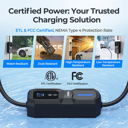 PulseQ AC Portable EV Lader